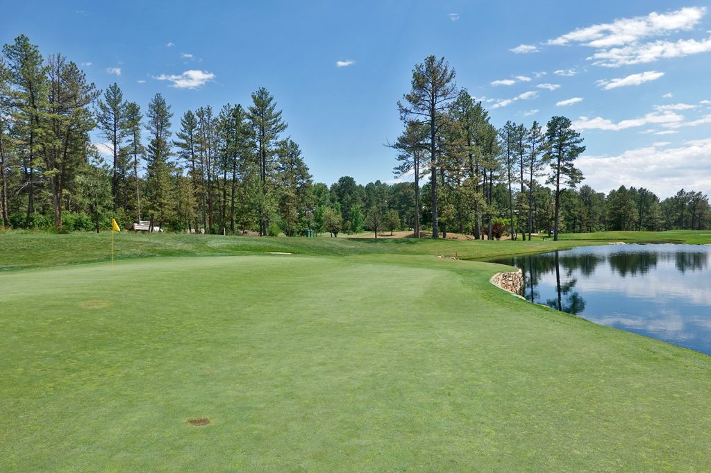 16th Hole at Castle Pines Golf Club (224 Yard Par 3)